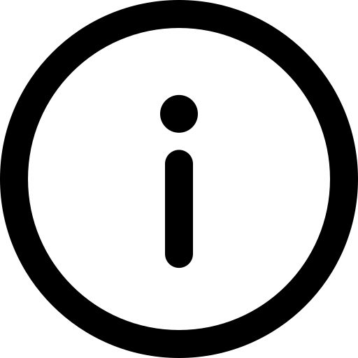 info button